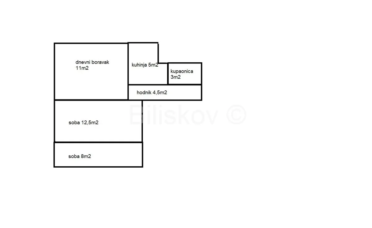Apartment - Grad, Split, 44.5m2