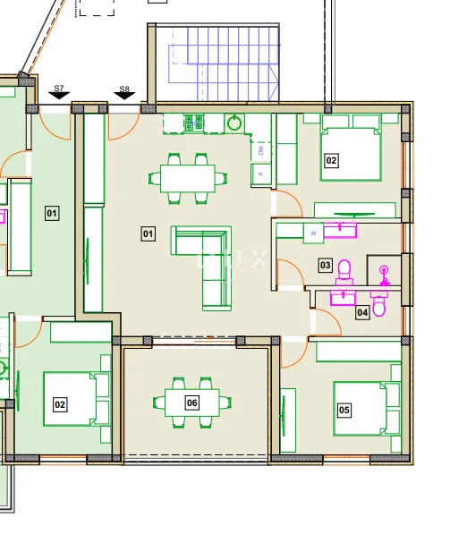 Stan - Vodice, 84.16m2