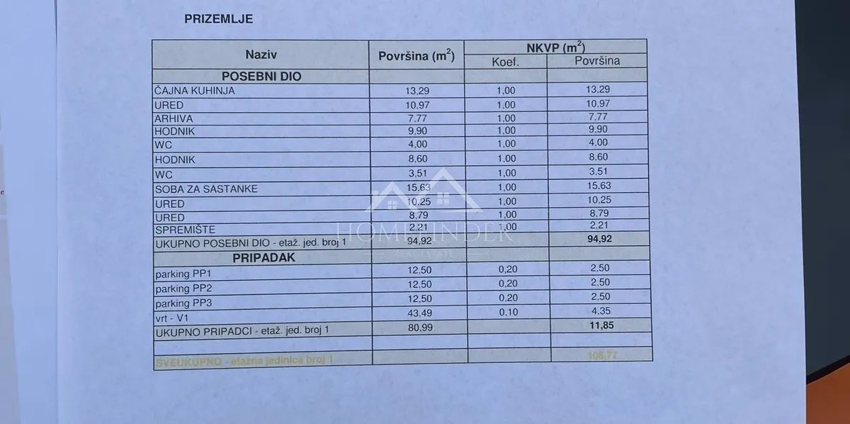 Commercial Space - Varaždin, 106.77m2