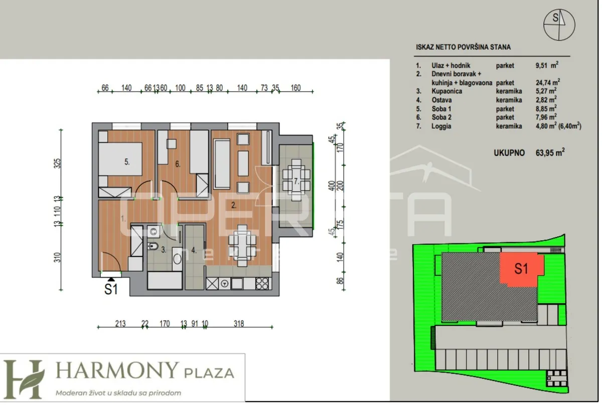 Apartment - Zagrebačka, Dugo Selo, Dugo Selo, 63m2