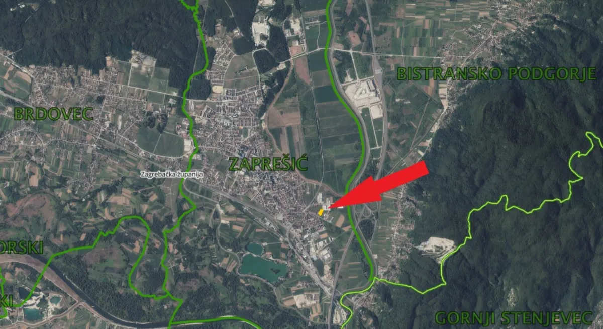 Zemljište - Pere Devčića, Zaprešić-Poslovna zona, Zaprešić, 2734m2