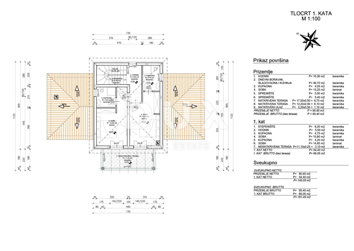 Kuća - Labin, 161.45m2