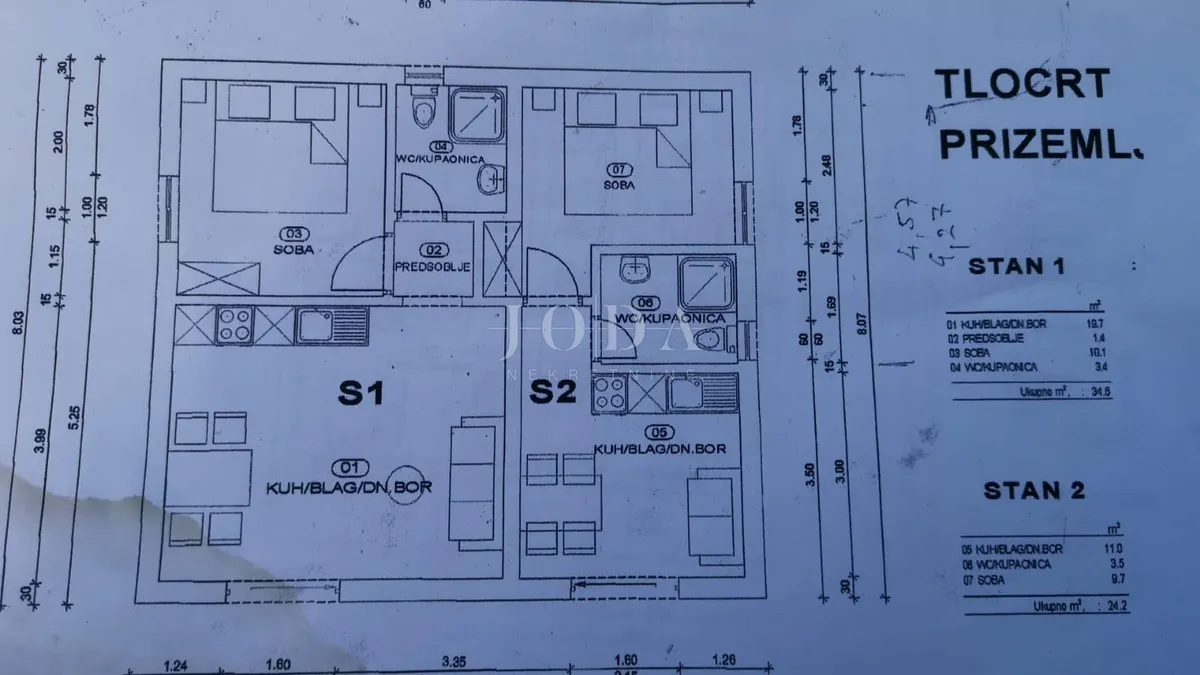 Kuća - Senj, 150m2