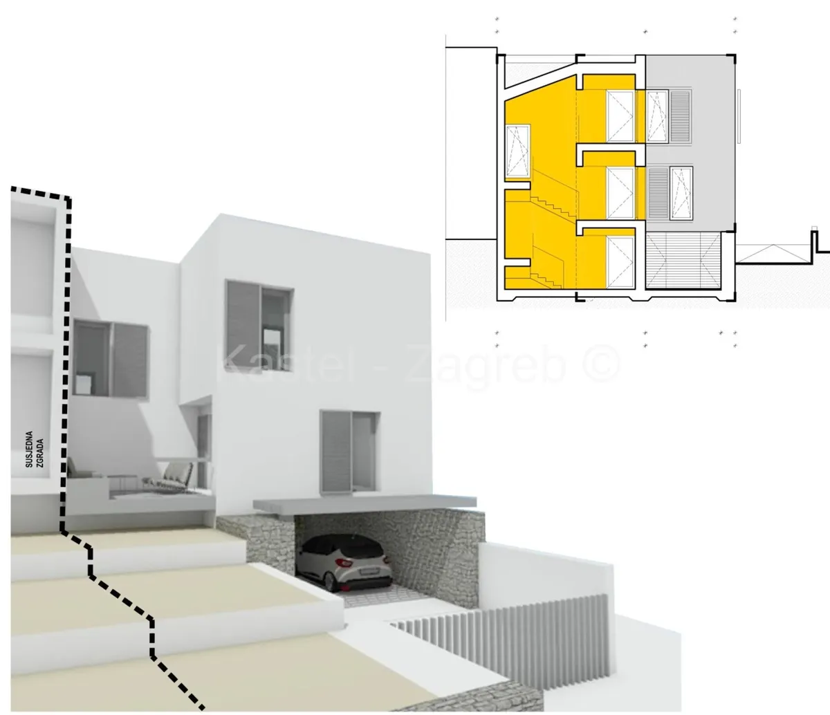 Zemljište - Dugi rat, 280m2