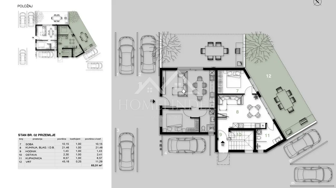 Apartment - Omišalj, 51.97m2