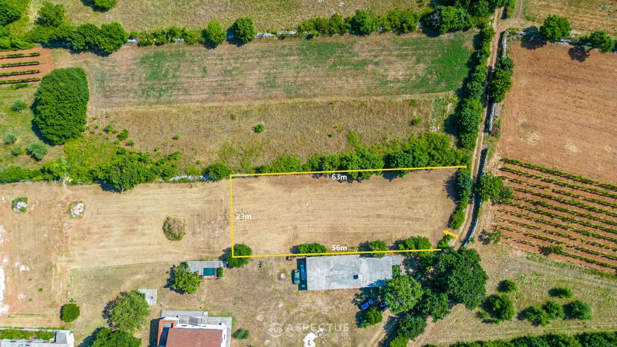 Zemljište - Barban, 1381m2