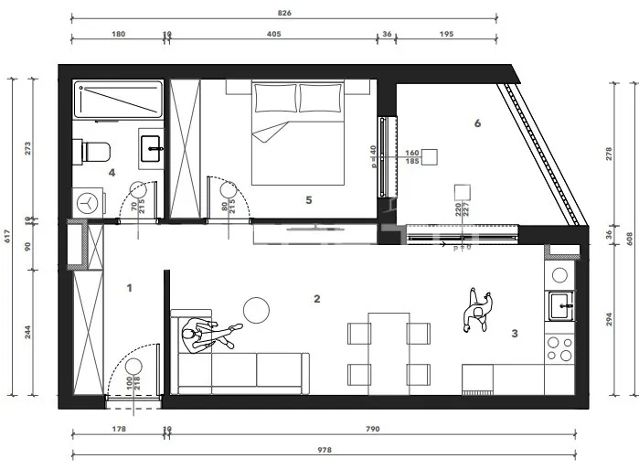 Stan - Kuniščak, Črnomerec, Zagreb, 52m2