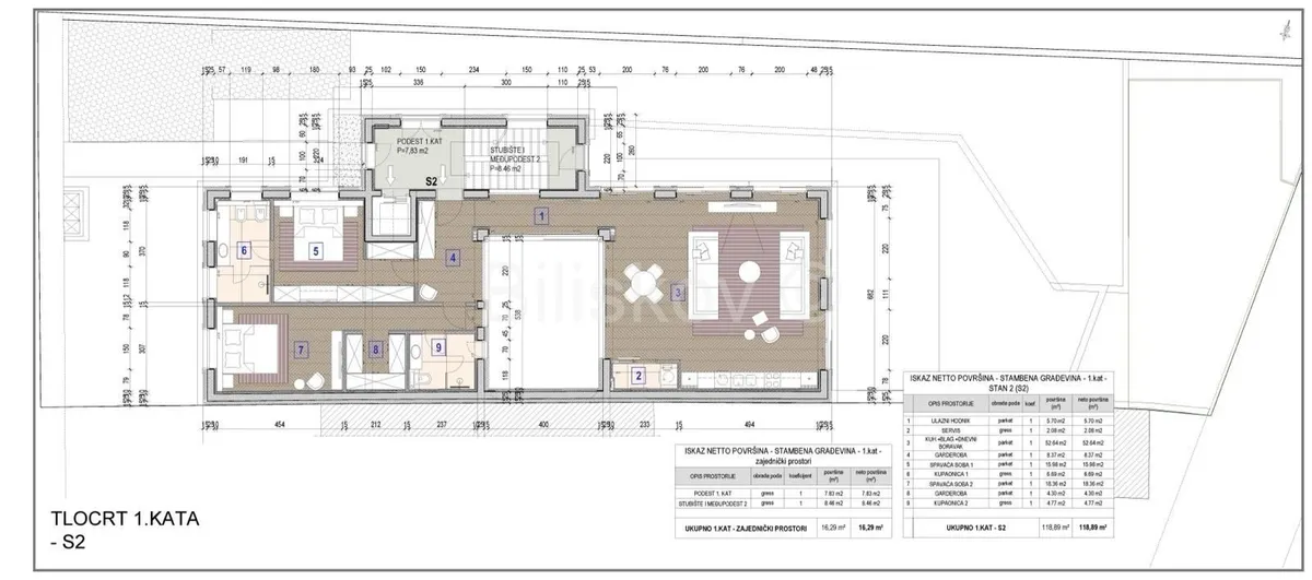 Apartment - Šalata, Zagreb, 216m2