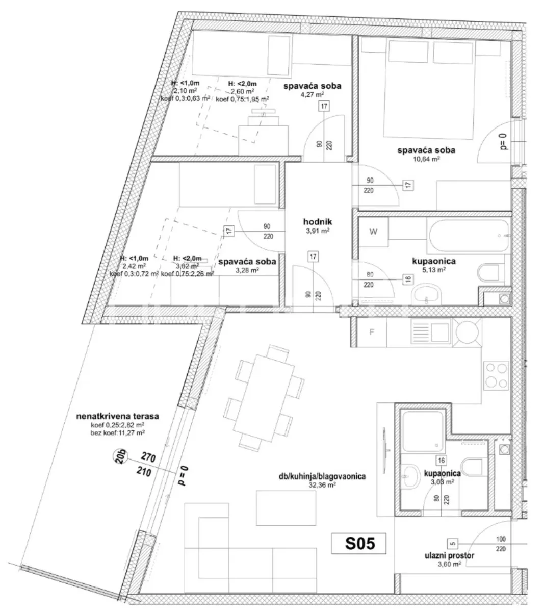 Apartment - Koprivnica, Koprivnica, Koprivnica, 84.46m2