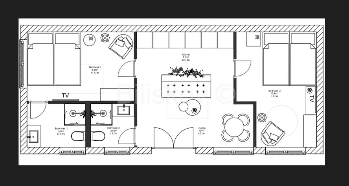 Poslovni Prostor - Donji grad, Zagreb, 44m2