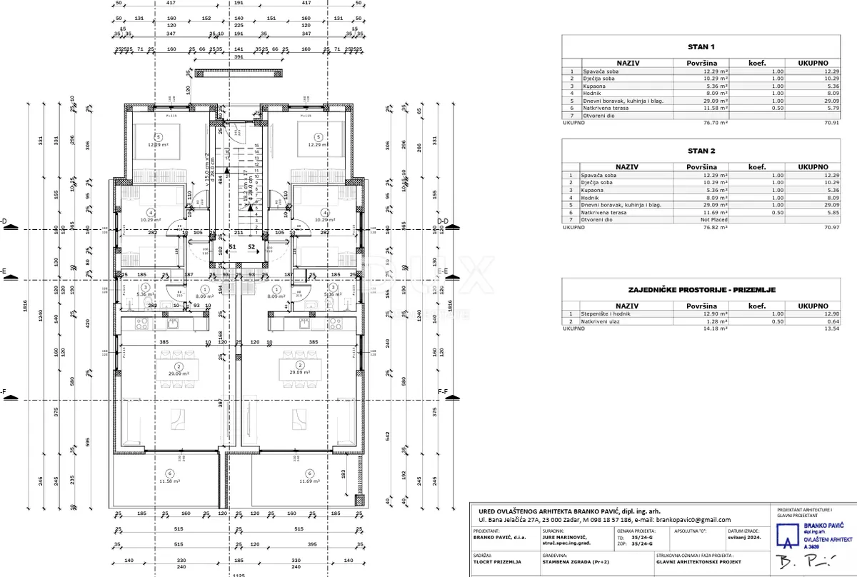 Stan - Starigrad, 70.91m2