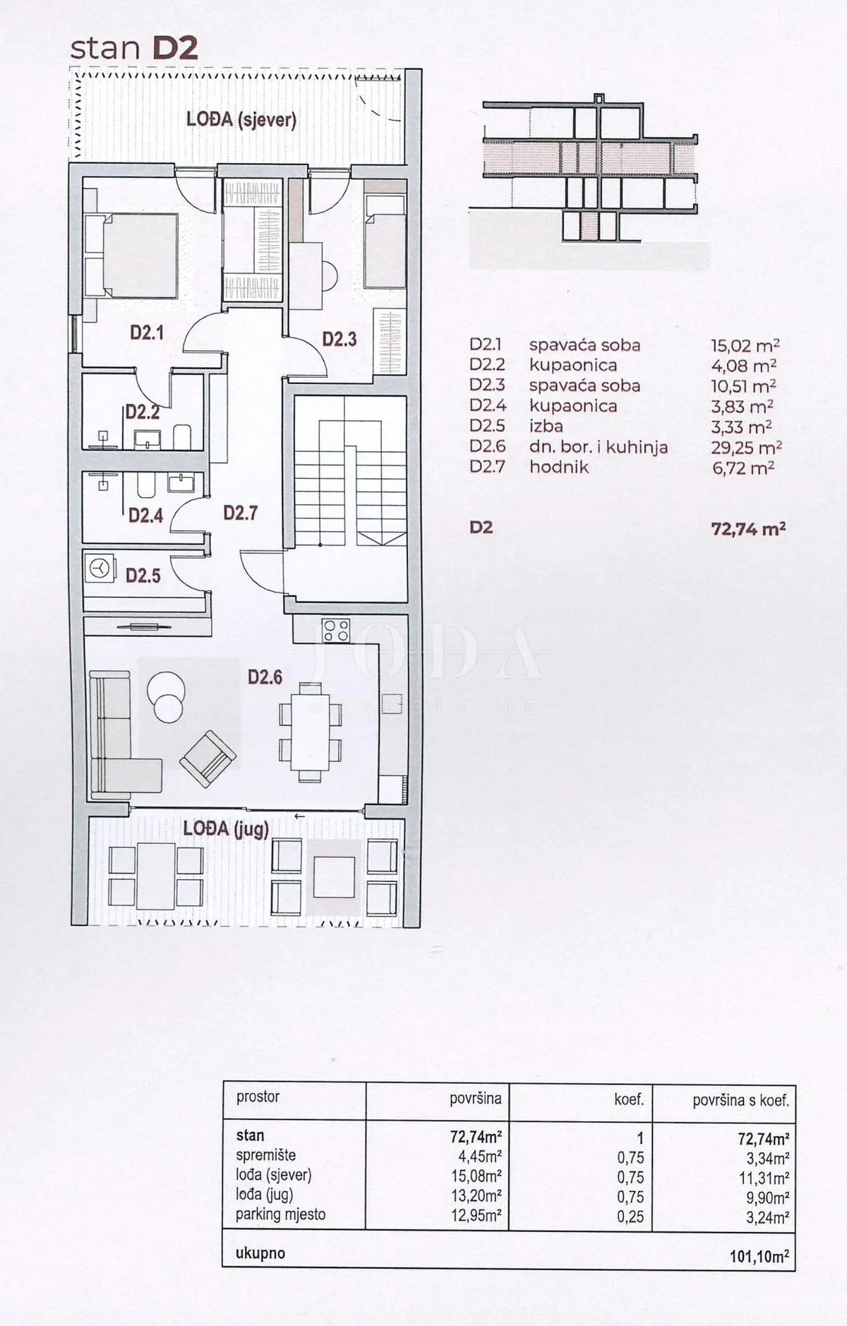 Apartment - Kraljevica, 101.1m2