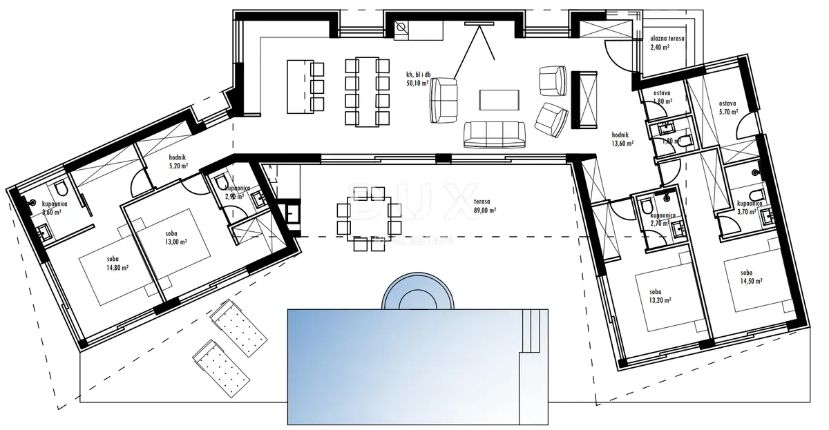 Kuća - Posedarje, 146.6m2