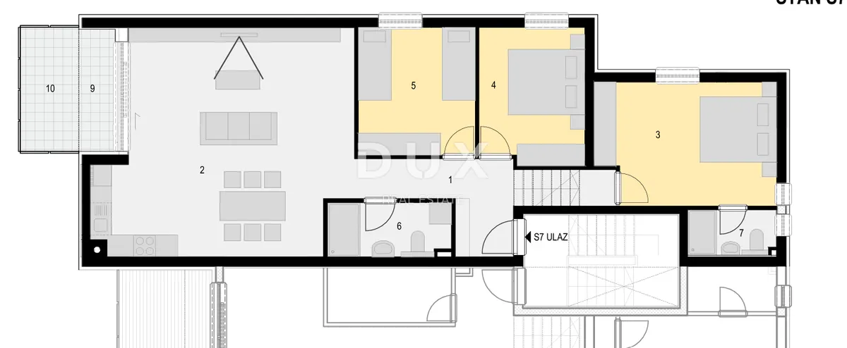 Stan - Kolan, 117.56m2
