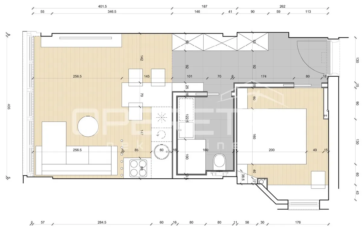 Ured - Pod zidom, Centar, Zagreb, 35m2