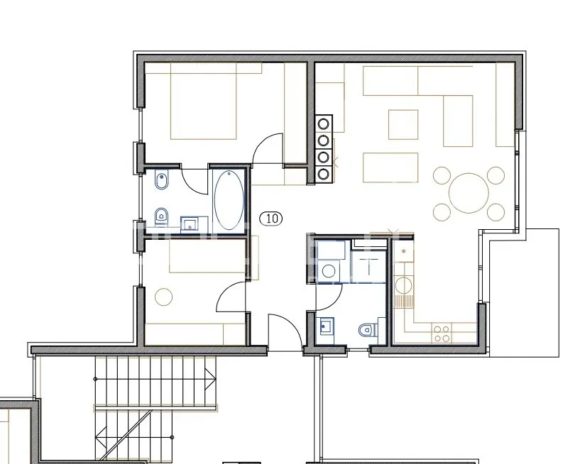 Apartment - Centar, Opatija, Opatija, 103m2