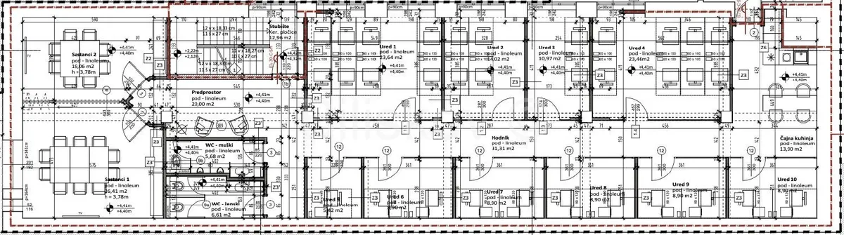 Poslovni Prostor - Donji grad, Zagreb, 580m2