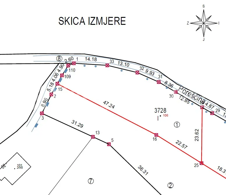 Zemljište - Podsused - Vrapče, 1164m2