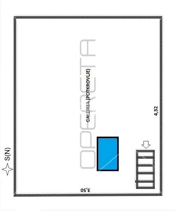 Stan - Gornji Grad, Centar, Zagreb, 56m2