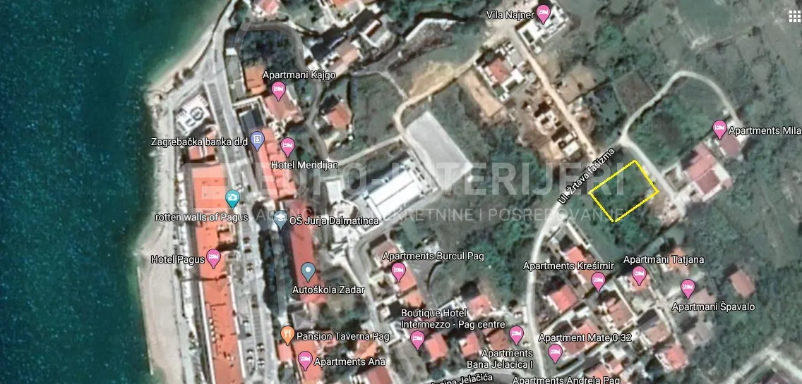 Land - Pag, 877m2