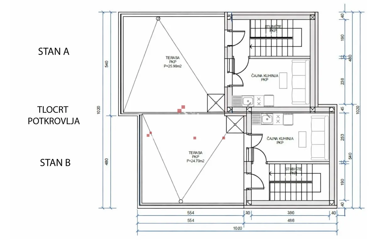 Stan - Privlaka, 110m2