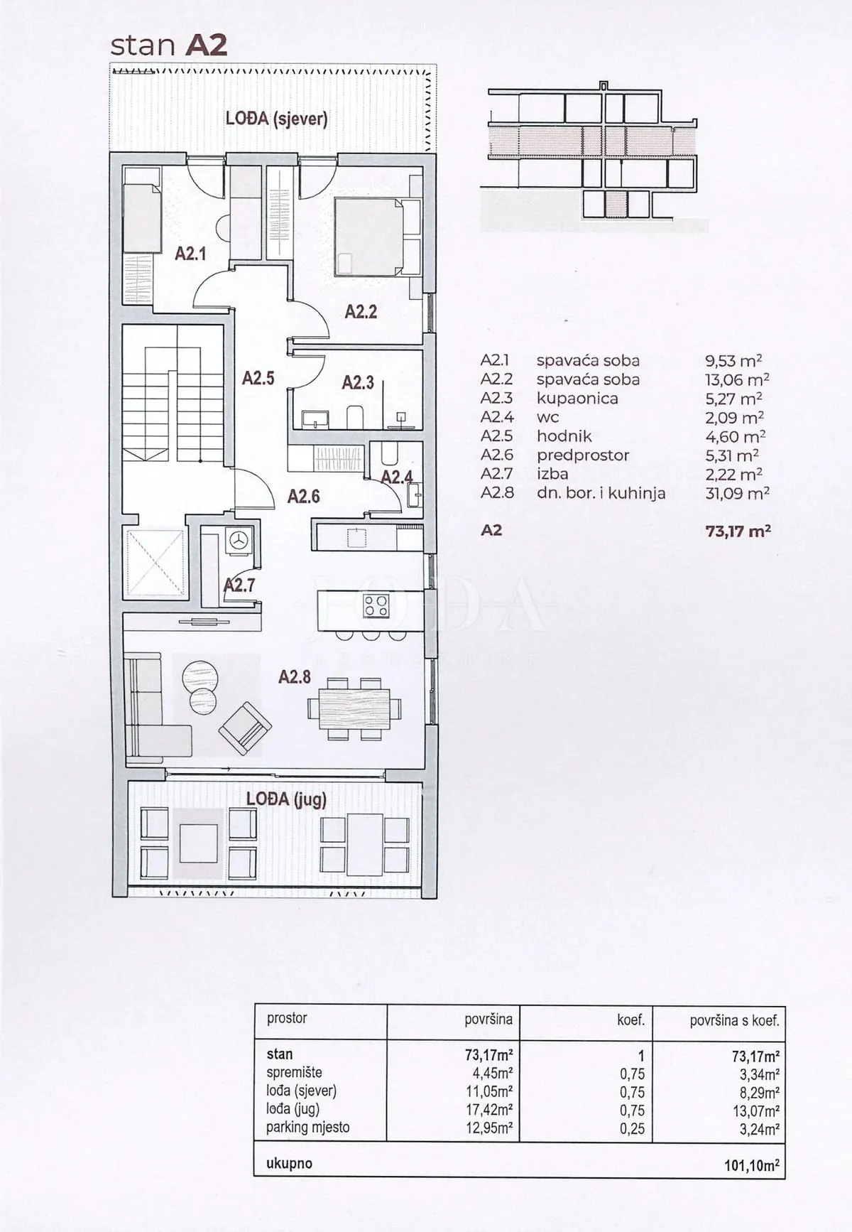 Apartment - Kraljevica, 101.1m2