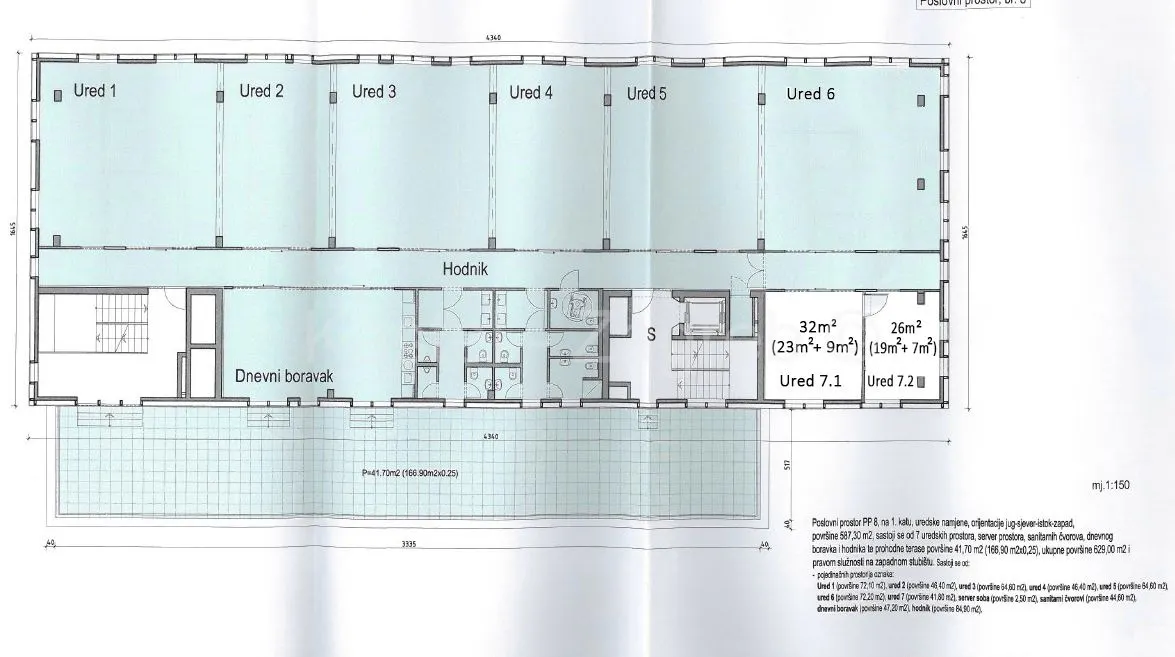 Poslovni Prostor - Firule, Split, 64m2