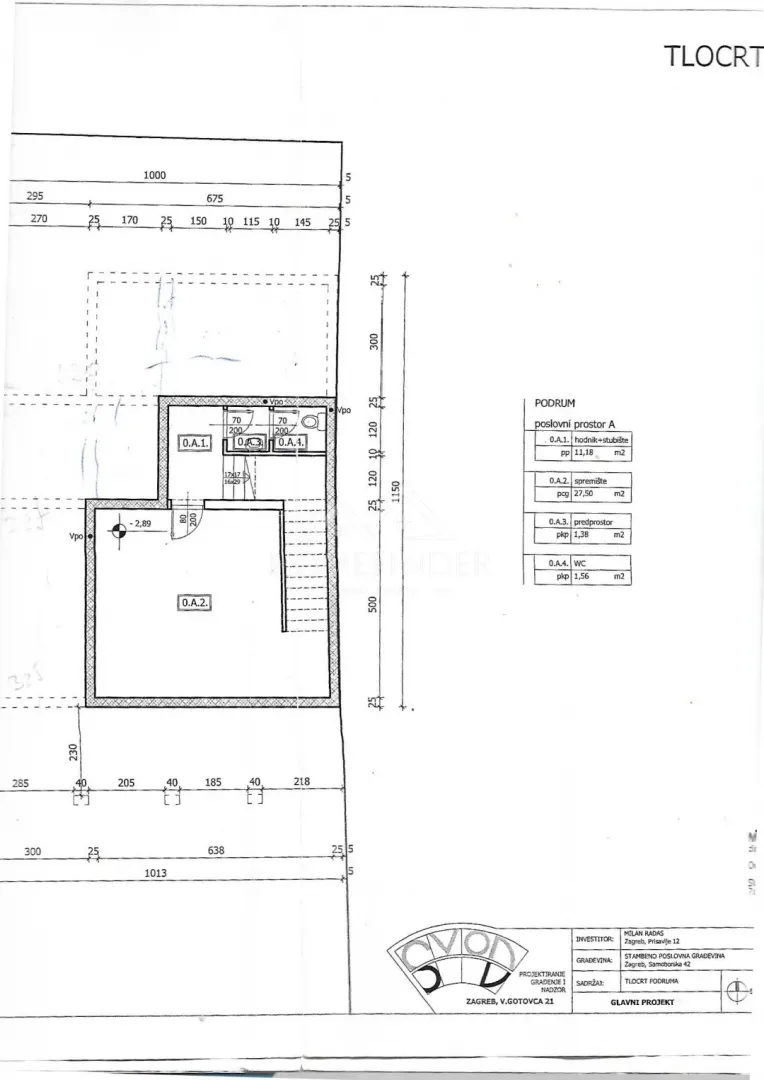 Commercial Space - Stenjevec, 128.62m2
