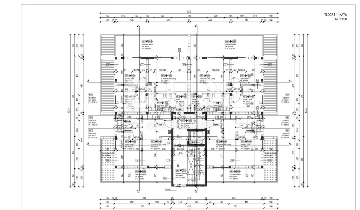 Stan - Nin, 48.72m2
