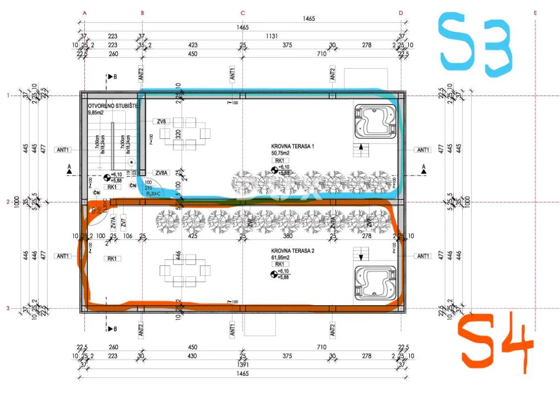 Stan - Vrsi, 79.25m2