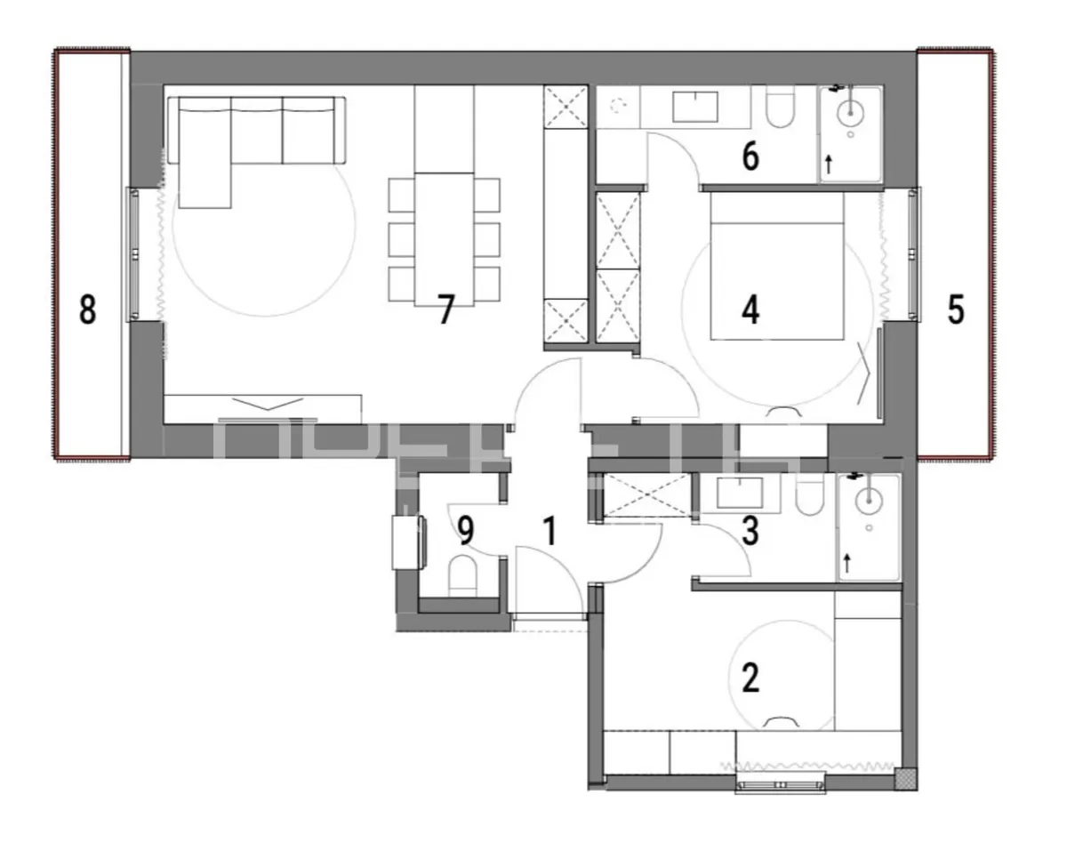 Stan - Pantovcak, Centar, Zagreb, 72m2