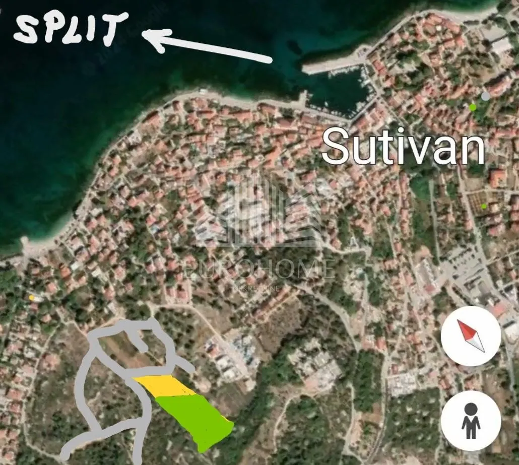 Zemljište - Sutivan, 4684m2