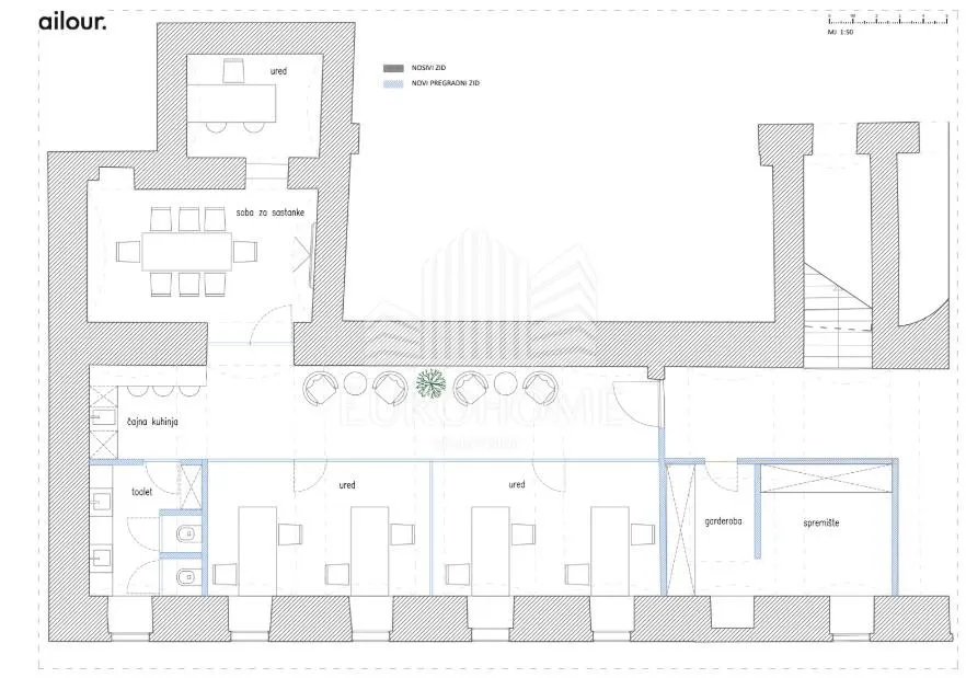 Poslovni Prostor - Donji Grad, 83m2