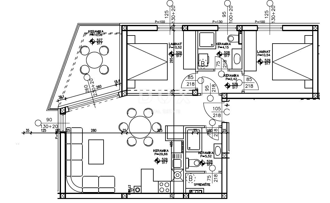 Apartment - Tribunj, 78.7m2