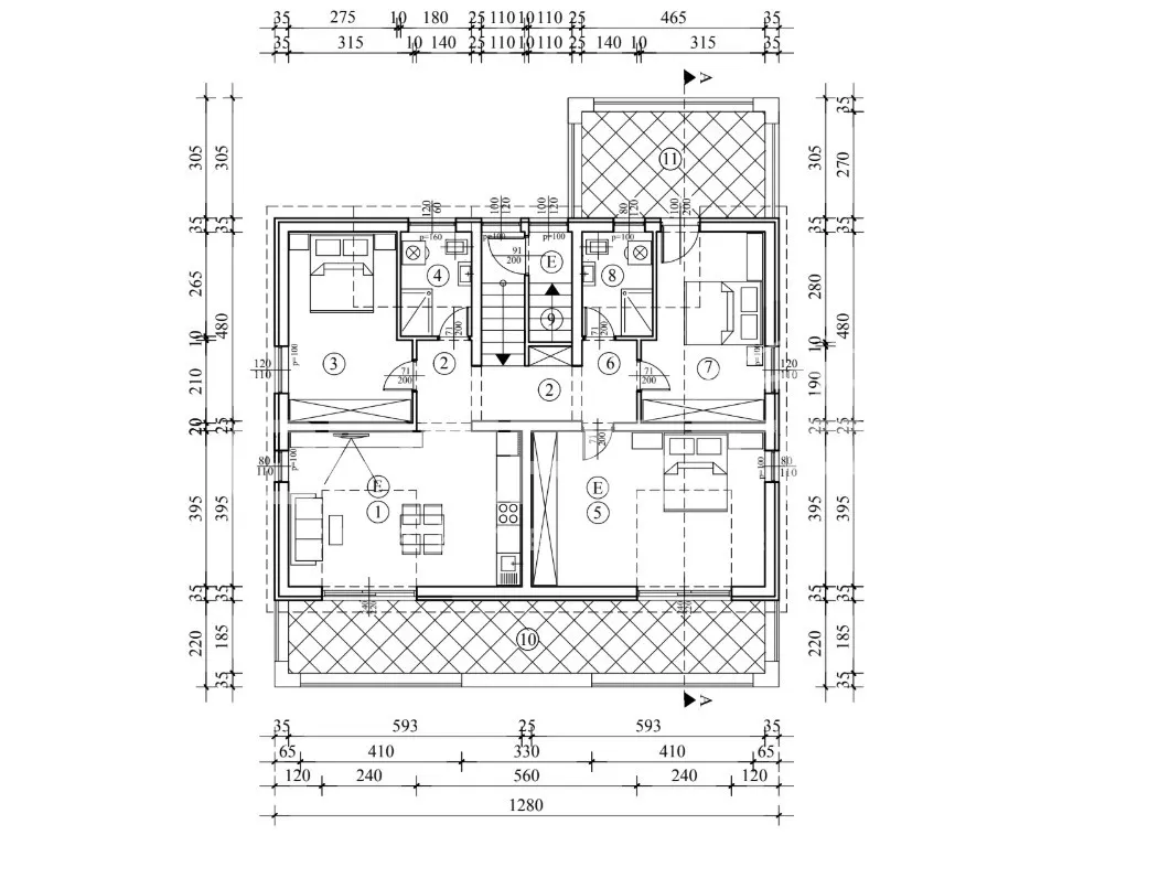 Stan - Poreč, Poreč, Poreč, 120.02m2