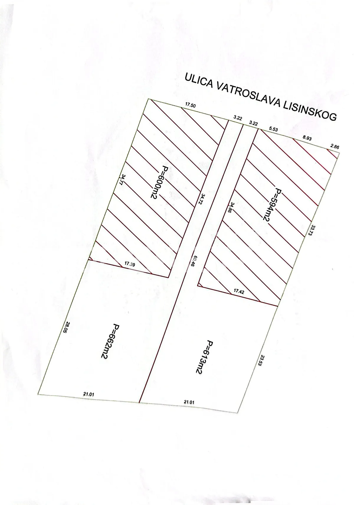 Zemljište - Vatroslava Lisinskog, Velika Gorica - okolica, Velika Gorica-okolica, 600m2