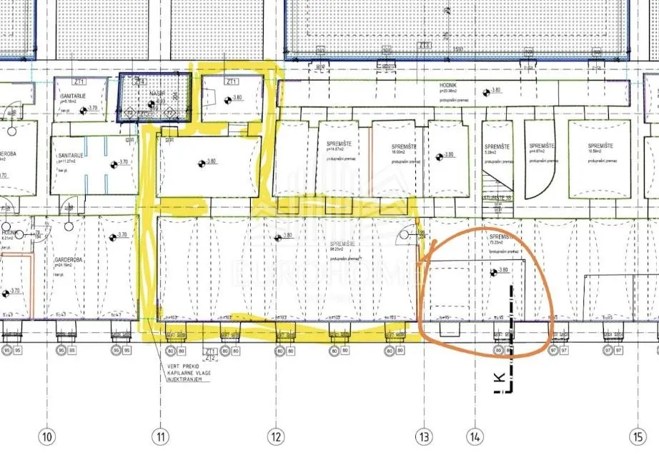Poslovni Prostor - Donji Grad, 83m2