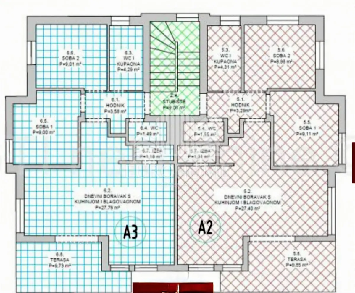 Apartment - Novalja, 71.06m2