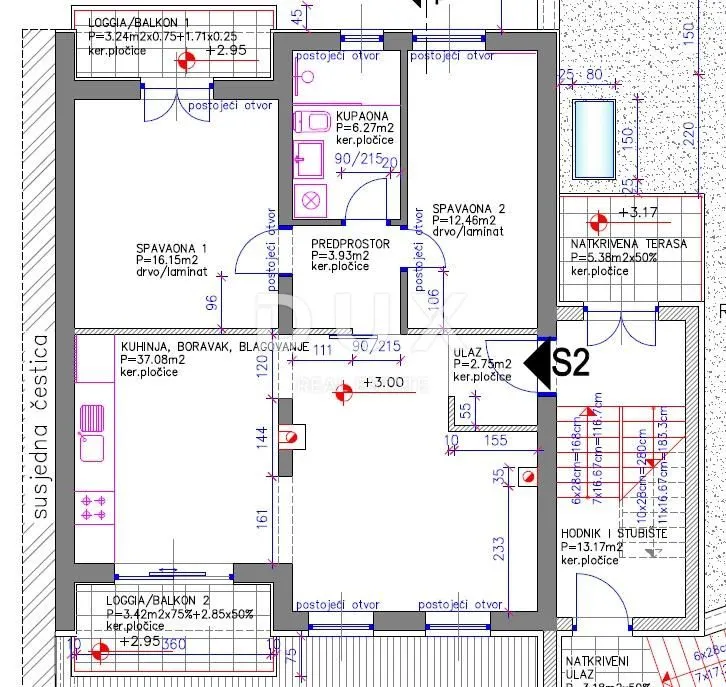 Stan - Pula, 89m2