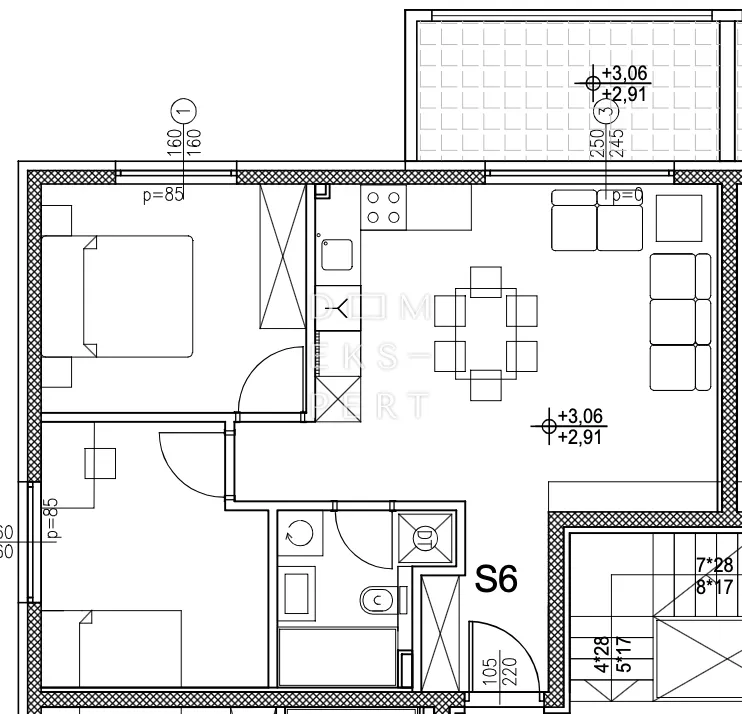Stan - Sesvete, 60.31m2