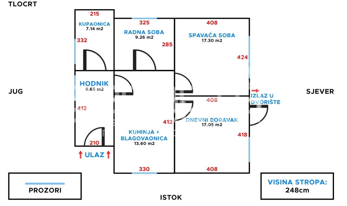 House - Stjepana Lacka, Istok, Zagreb, 92m2