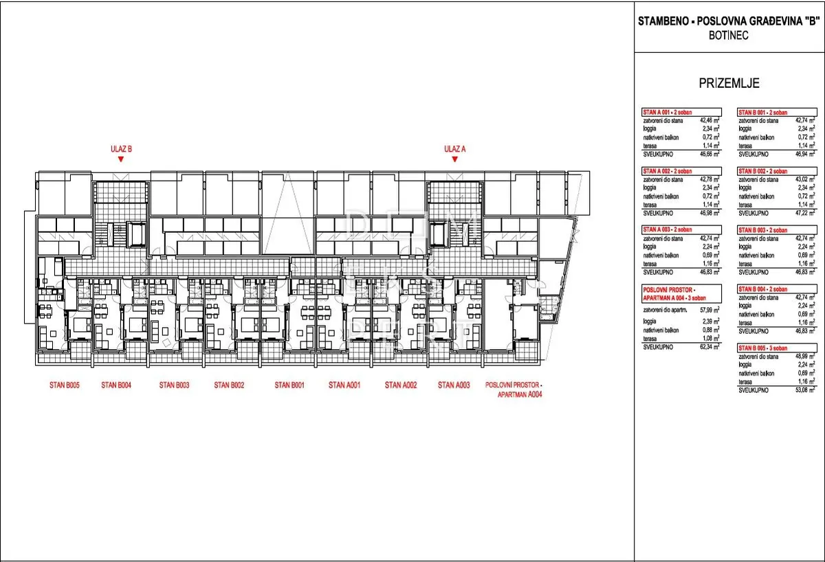 Ured - Novi Zagreb - Zapad, 62.34m2
