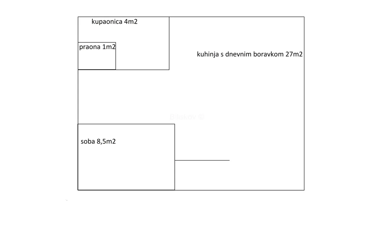 Apartment - Bol, Split, 42m2