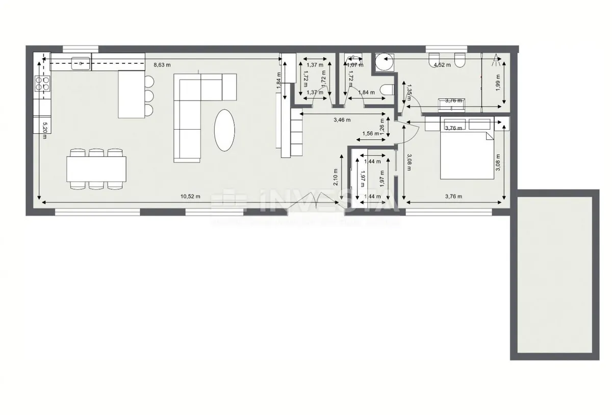 Stan - Medulin, 129.65m2
