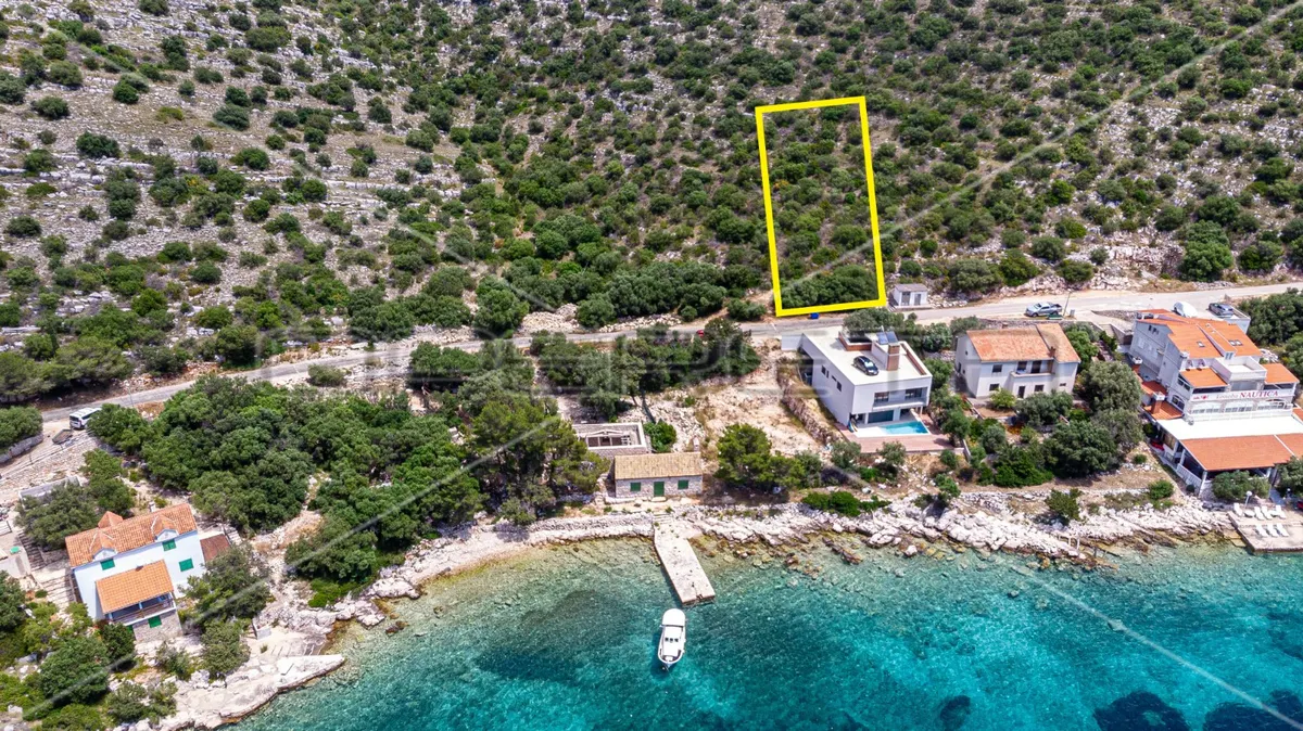 Zemljište - Skrivena Luka, Lastovo, Lastovo, 842m2