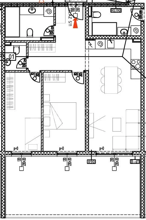 Apartment - Okrug Gornji, Čiovo, Okrug Gornji-Čiovo, 84m2