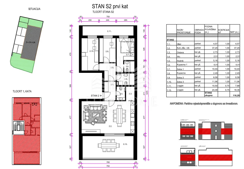 Stan - Sesvete, 118.97m2