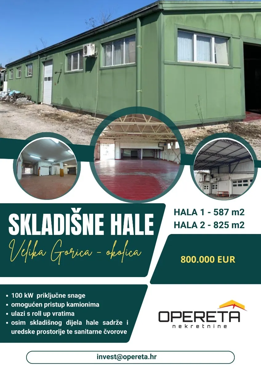 Poslovni Prostor - Staro Čiče, Velika Gorica - okolica, Velika Gorica-okolica, 1467m2