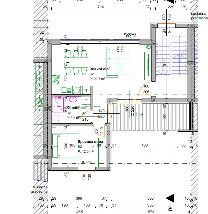Stan - Vinodolska Općina, 62m2