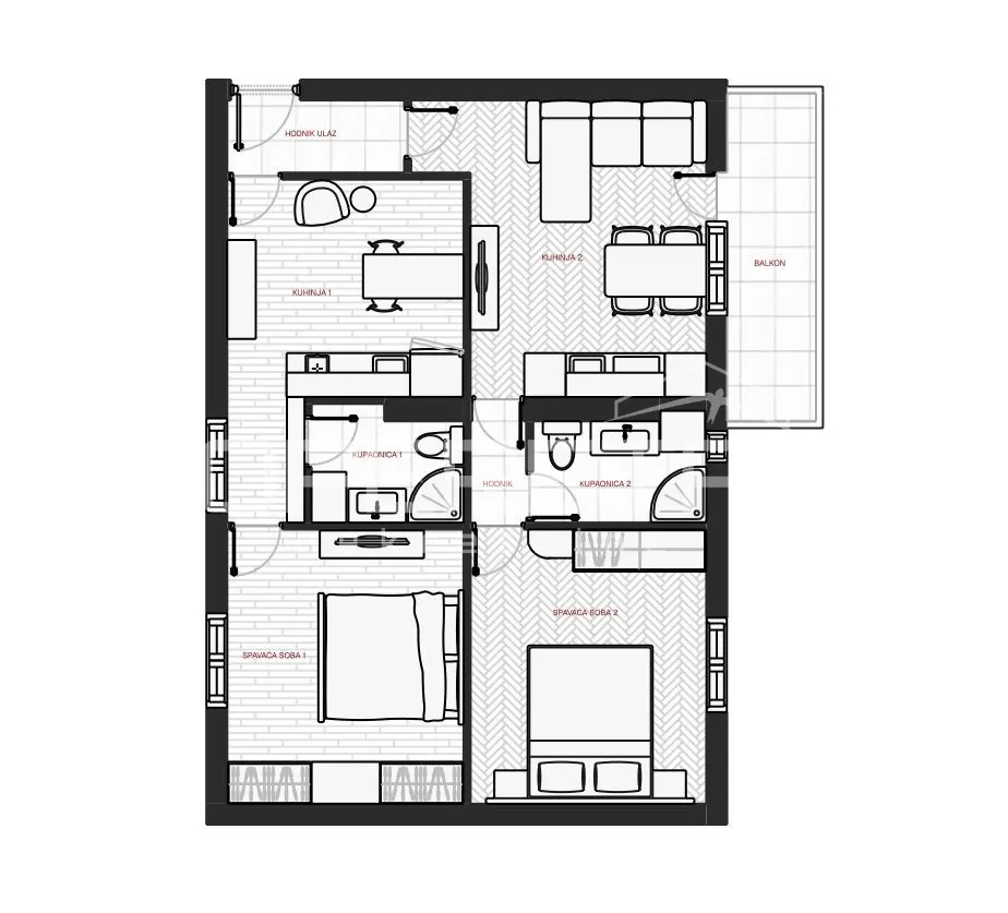 Stan - Centar, Split, Split, 70m2